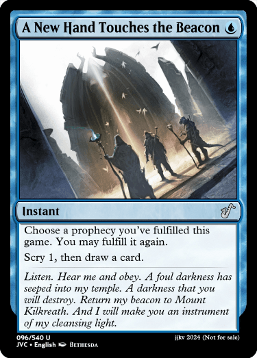 A New Hand Touches the Beacon