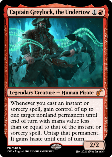 Captain Greylock, the Undertow