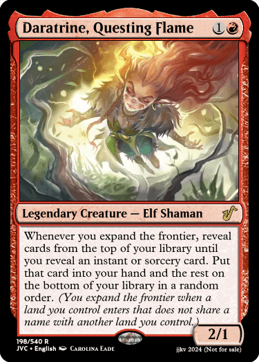 Daratrine, Questing Flame