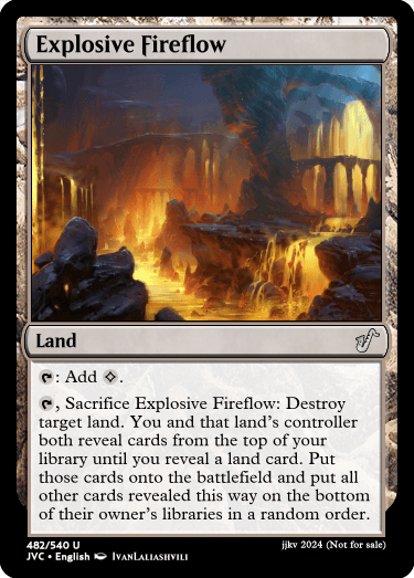 Explosive Fireflow