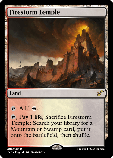 Firestorm Temple