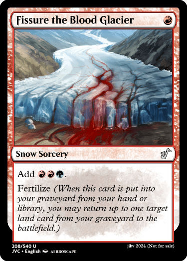 Fissure the Blood Glacier