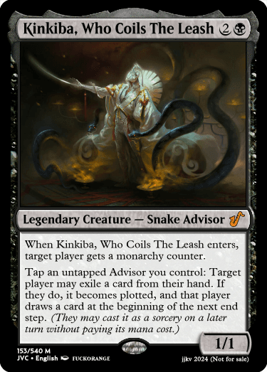 Kinkiba, Who Coils The Leash