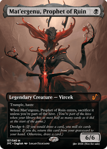 Mat'ergenu, Prophet of Ruin