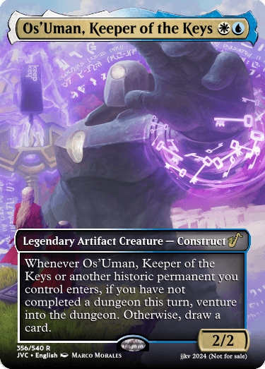 Os'Uman, Keeper of the Keys