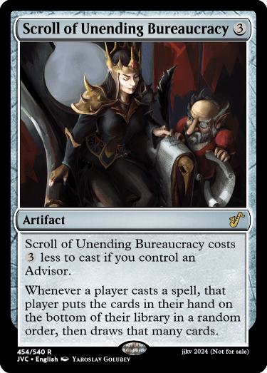 Scroll of Unending Bureaucracy