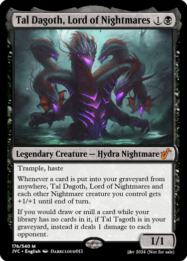 Tal Dagoth, Lord of Nightmares