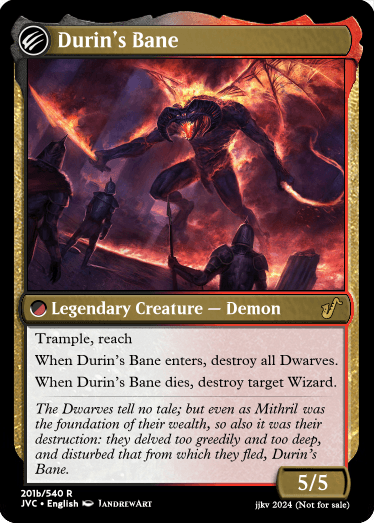 The Doom of Moria Back