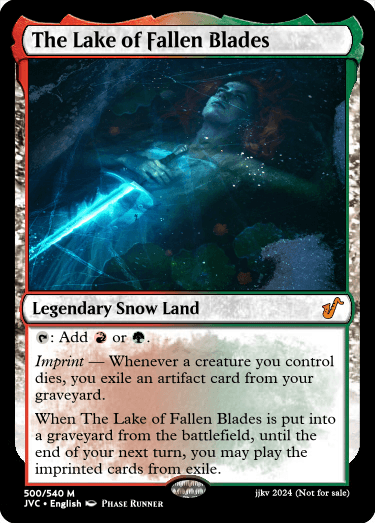 The Lake of Fallen Blades