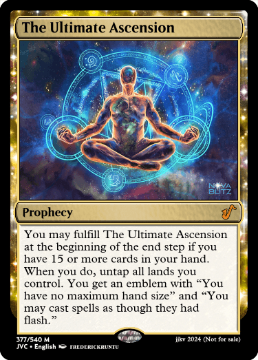 The Ultimate Ascension