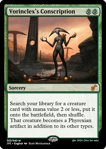 Vorinclex's Conscription