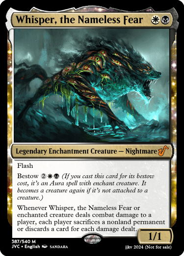 Whisper, the Nameless Fear