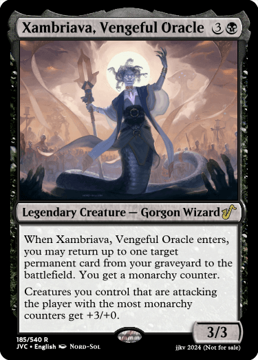 Xambriava, Vengeful Oracle